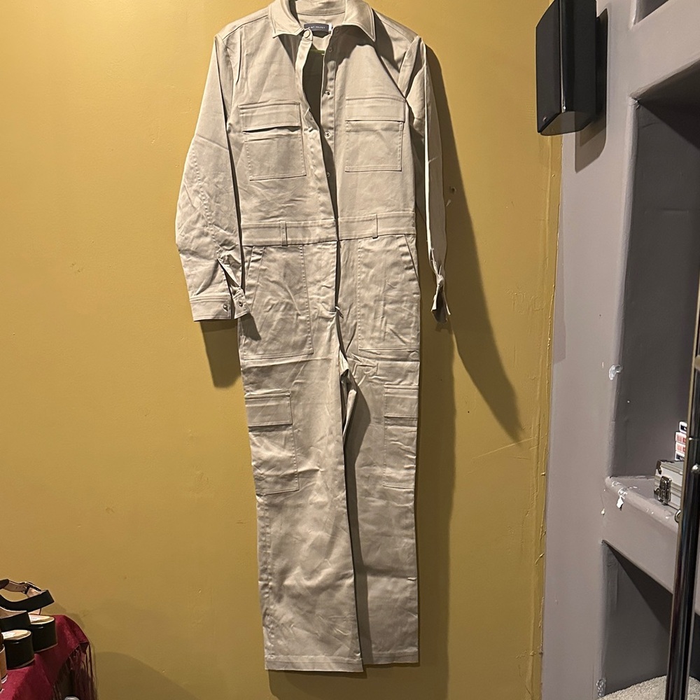 Women's Classic Beige Jumpsuit
